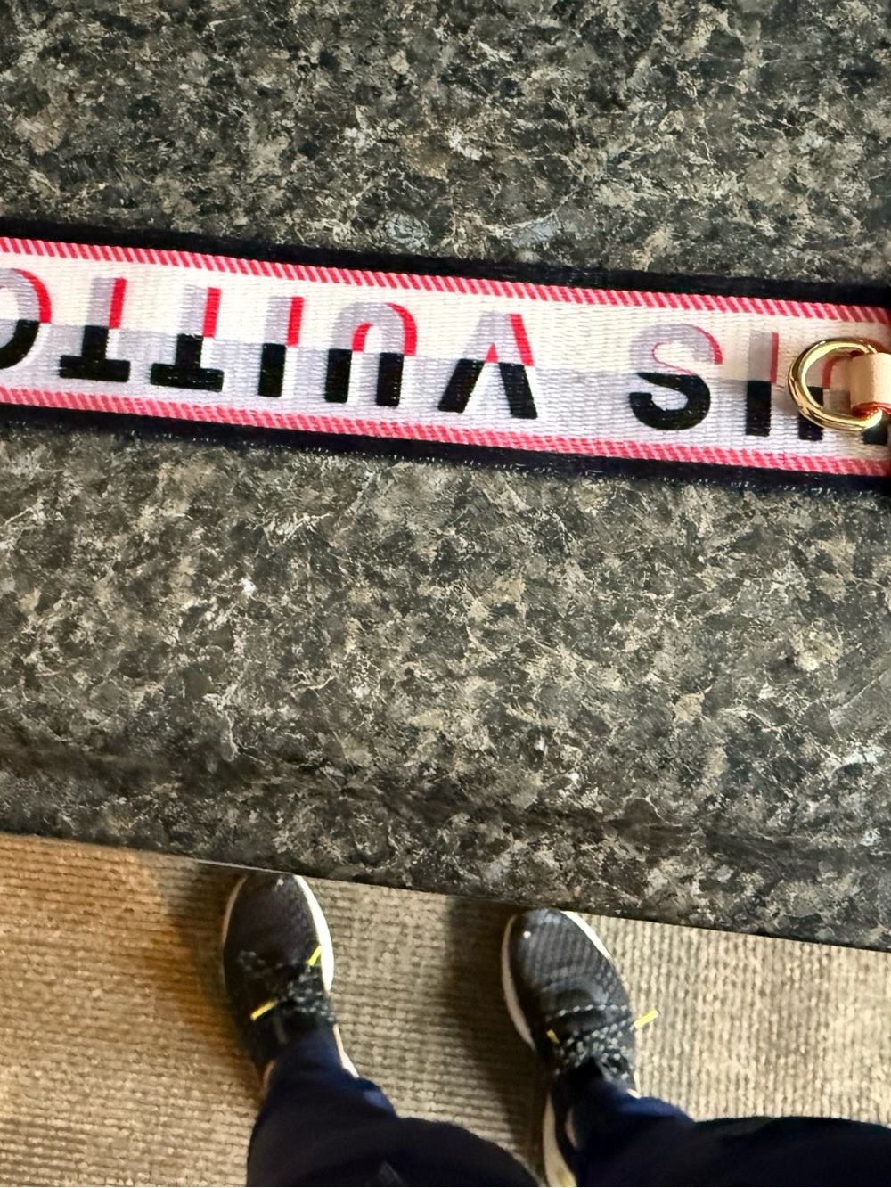 Designer-Inspired Fashion Adjustable Bag Strap, Plaid Print - Picture 6 of 6